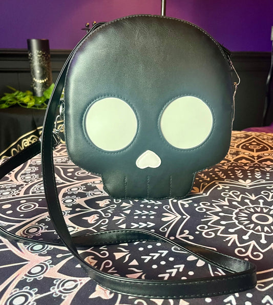 Black Skull Purse