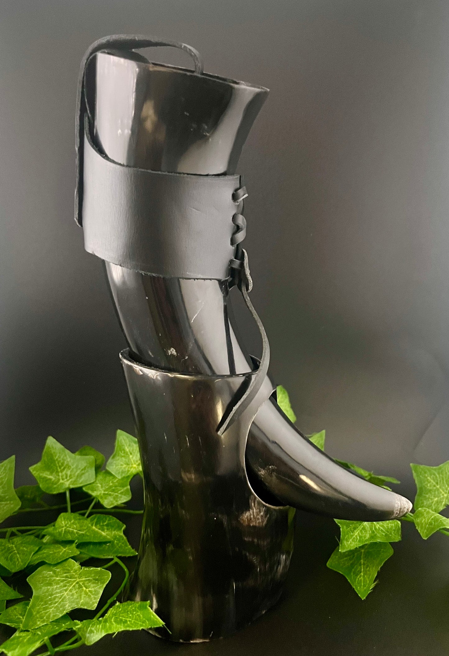 Viking Horn Mug with Stand