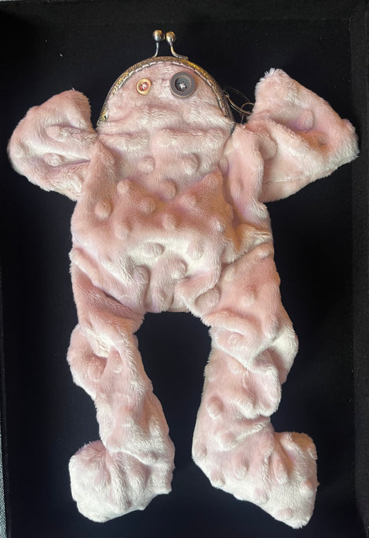 Pink Bumpy Back/Pink Bumpy Belly Toad Coin Purse