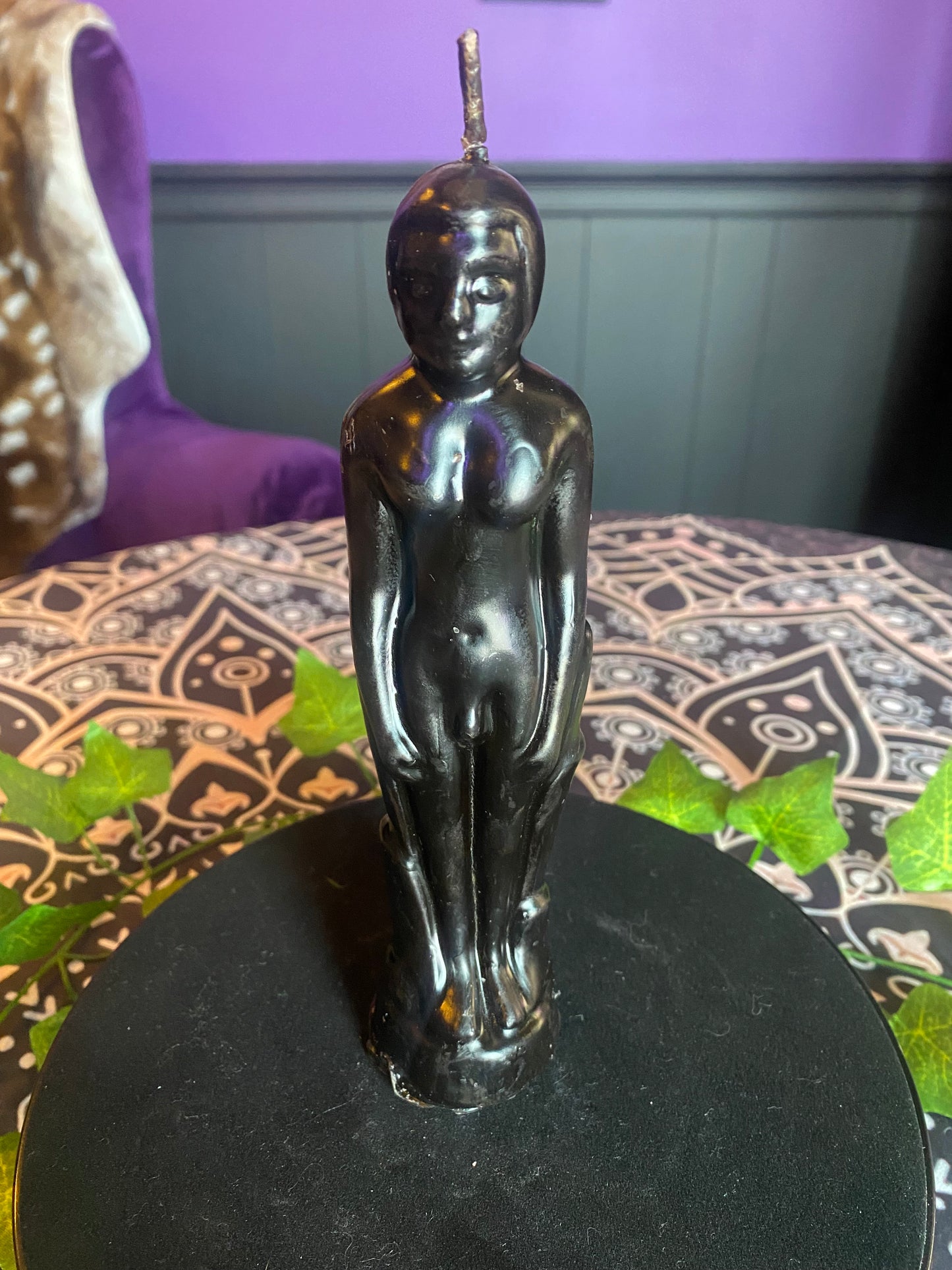 Masculine Candle - Red 7 Inches