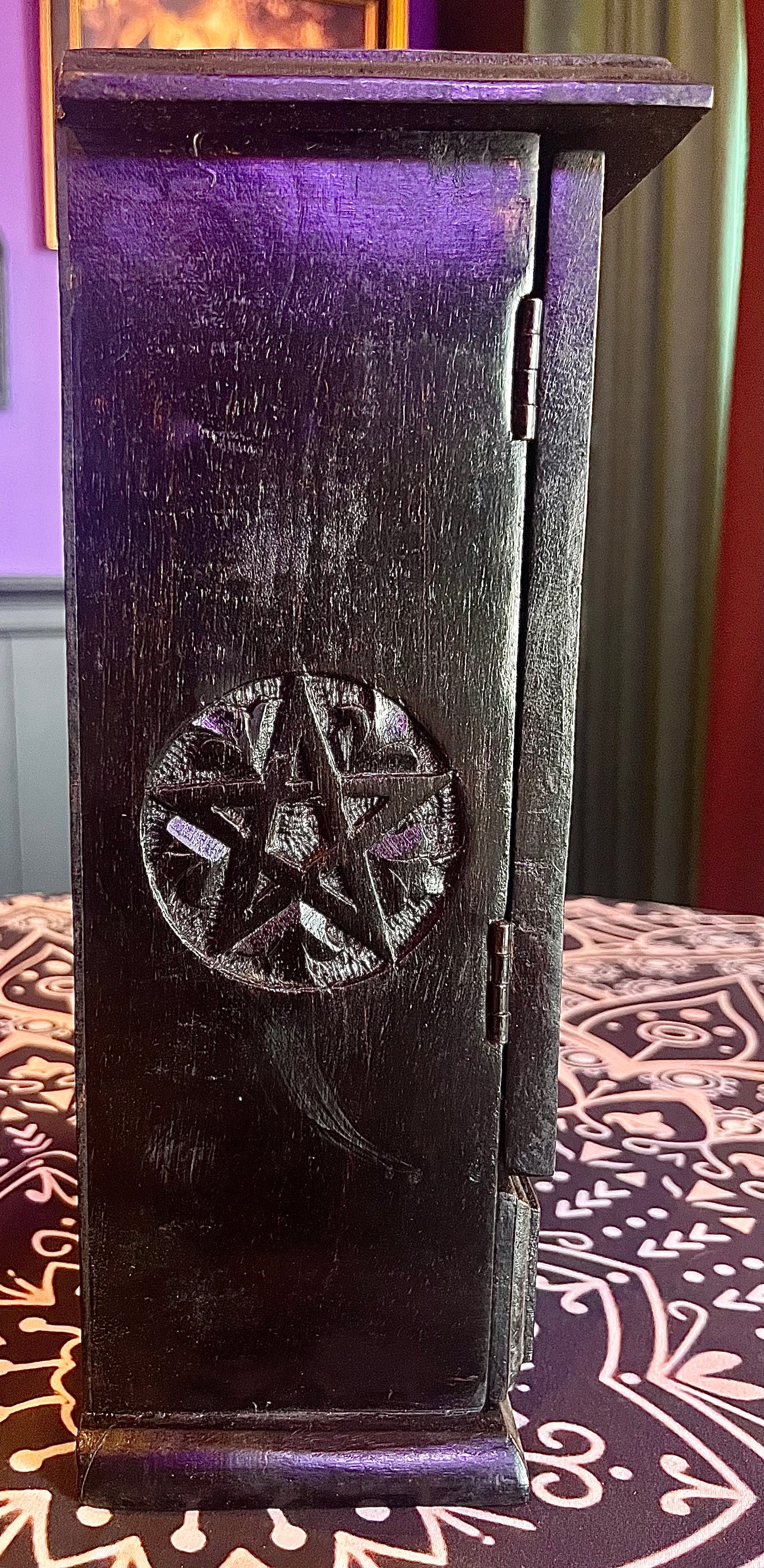 Pentacle Wooden Cupboard