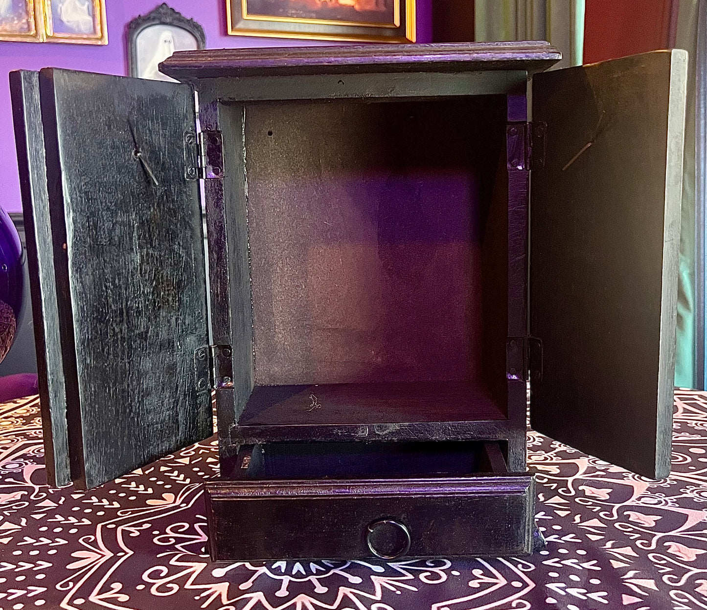 Pentacle Wooden Cupboard