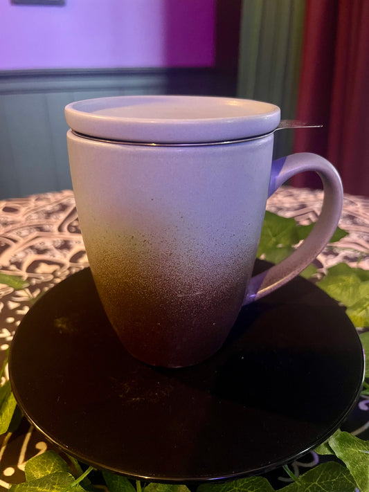 Bosmarlin Ceramic Teacup w/Infuser