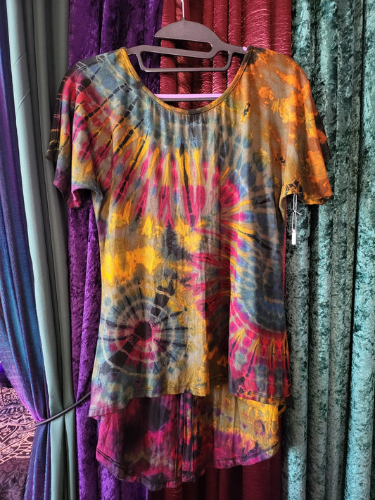 Butterfly Back Tye Dye Shirt
