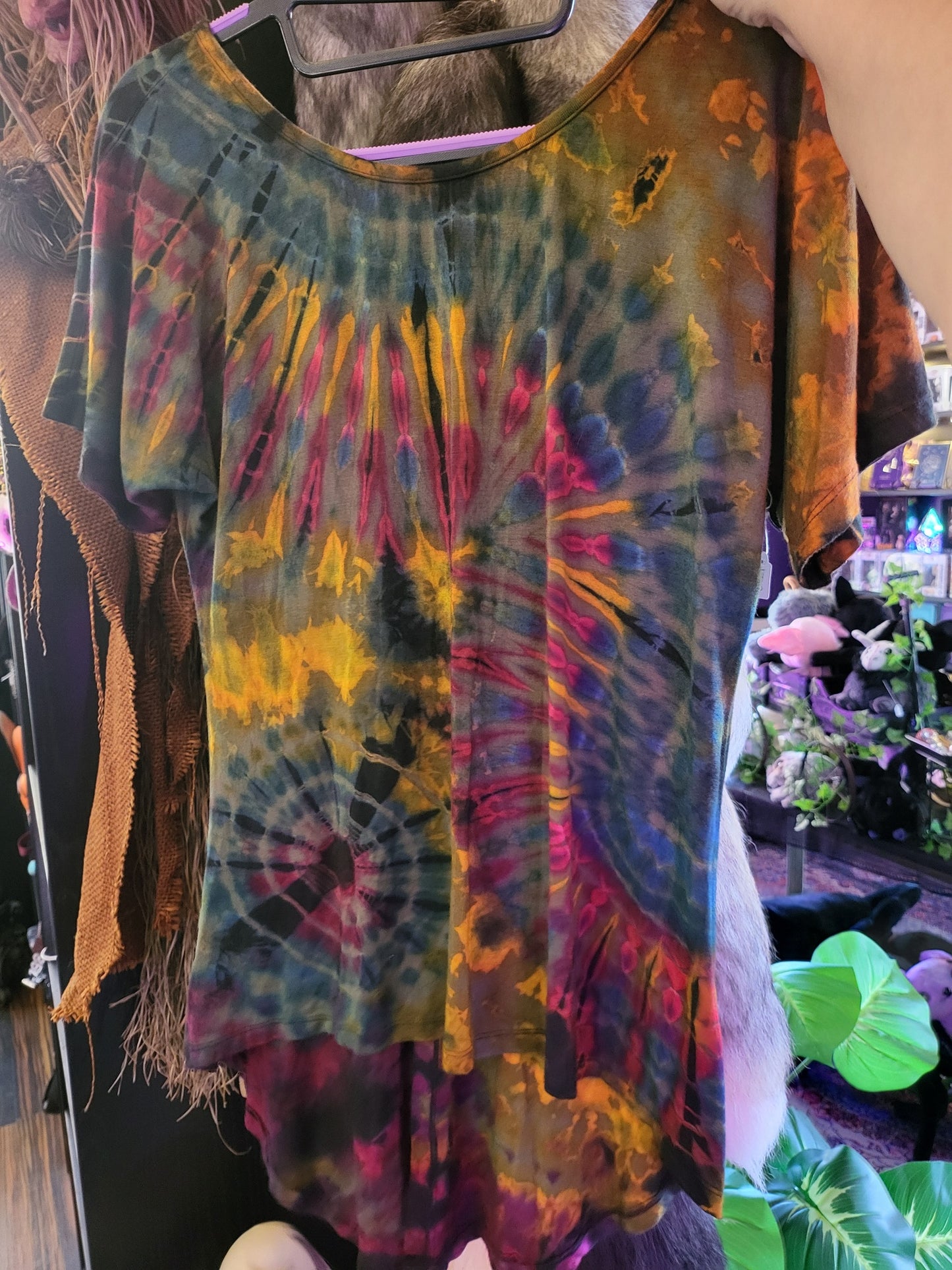 Butterfly Back Tye Dye Shirt