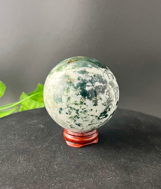 Moss Agate Sphere