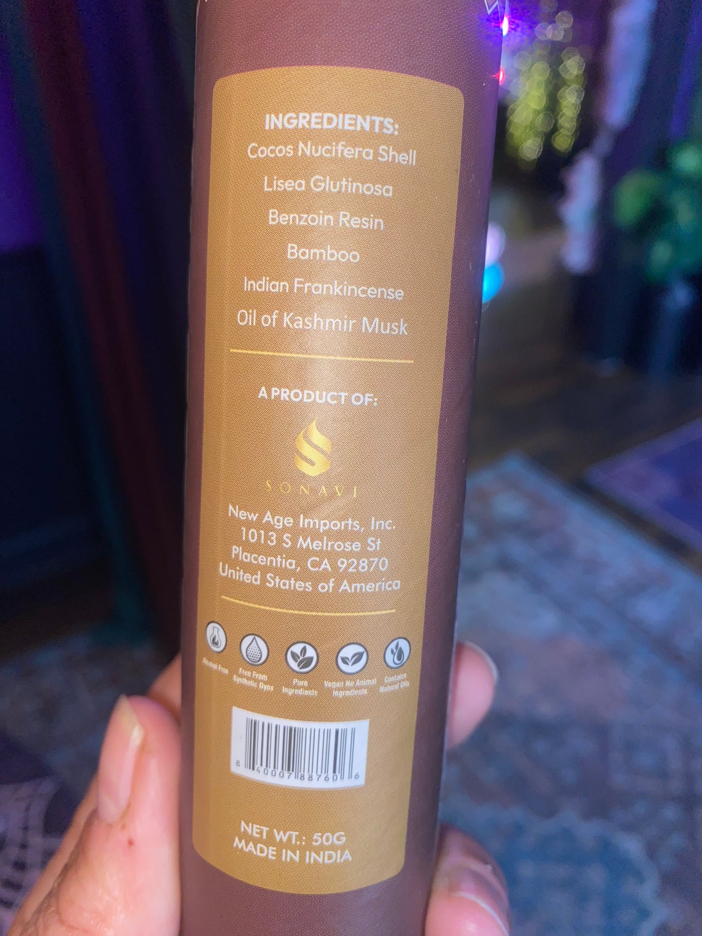 Sonavi Hand Crafted Natural Incense