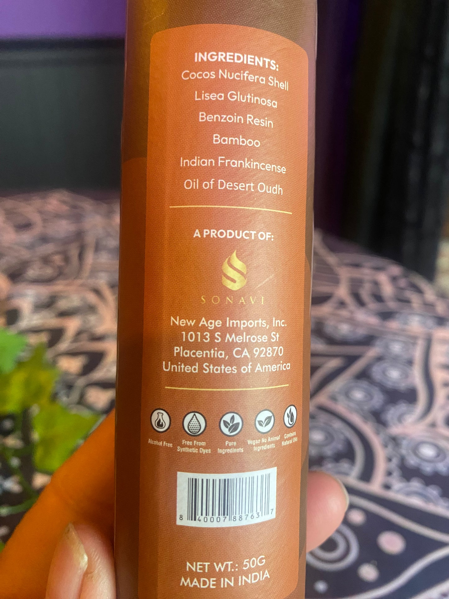 Sonavi Hand Crafted Natural Incense