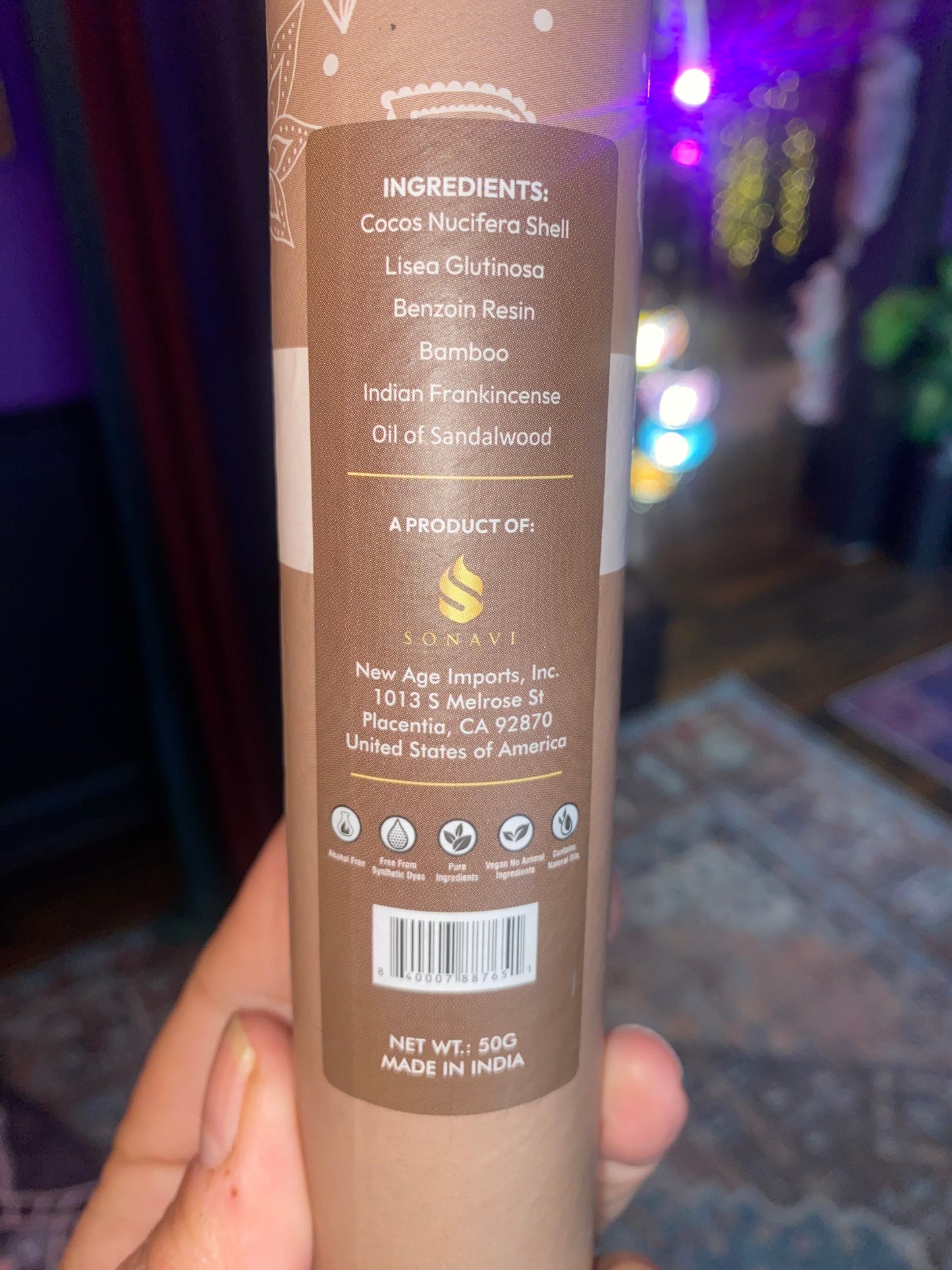 Sonavi Hand Crafted Natural Incense