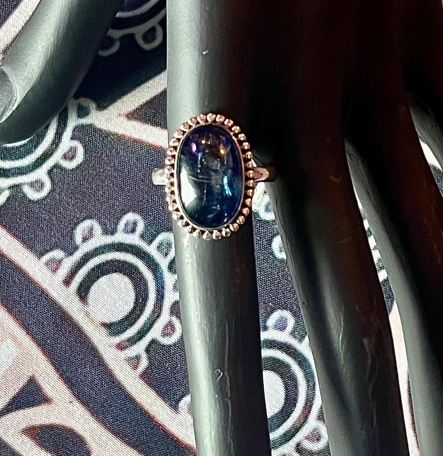 Large Tanzanite Oval Ring