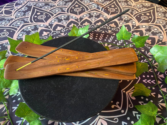 Wooden Incense Holder