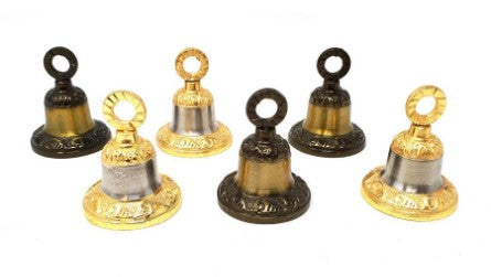 Carved Metal Bell (small)