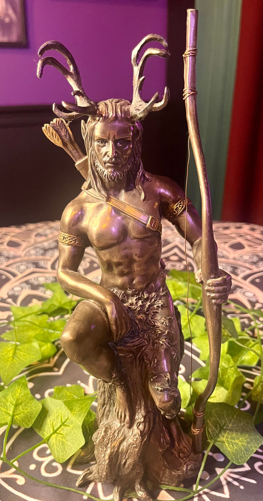 Cernunnos w/Bow Statue