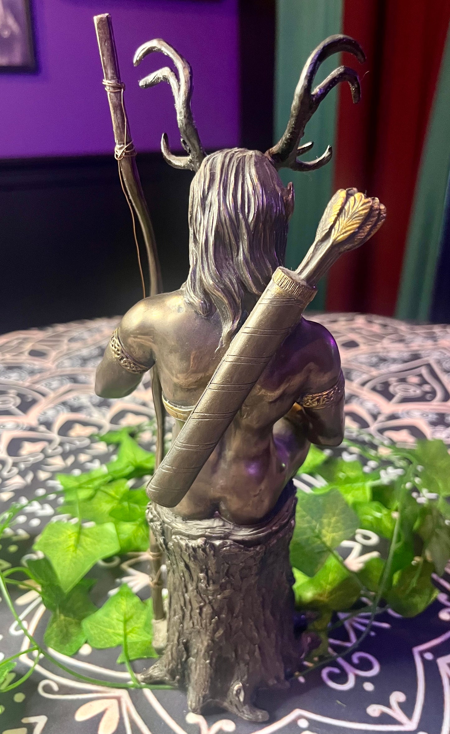 Cernunnos w/Bow Statue