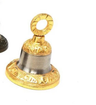 Carved Metal Bell (small)