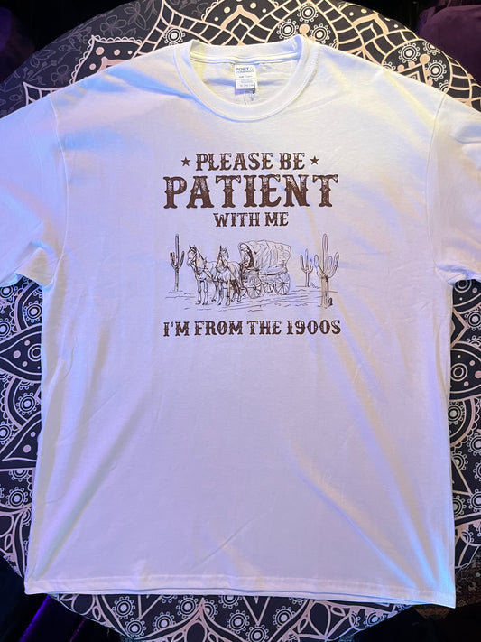 White 1900's T-shirt