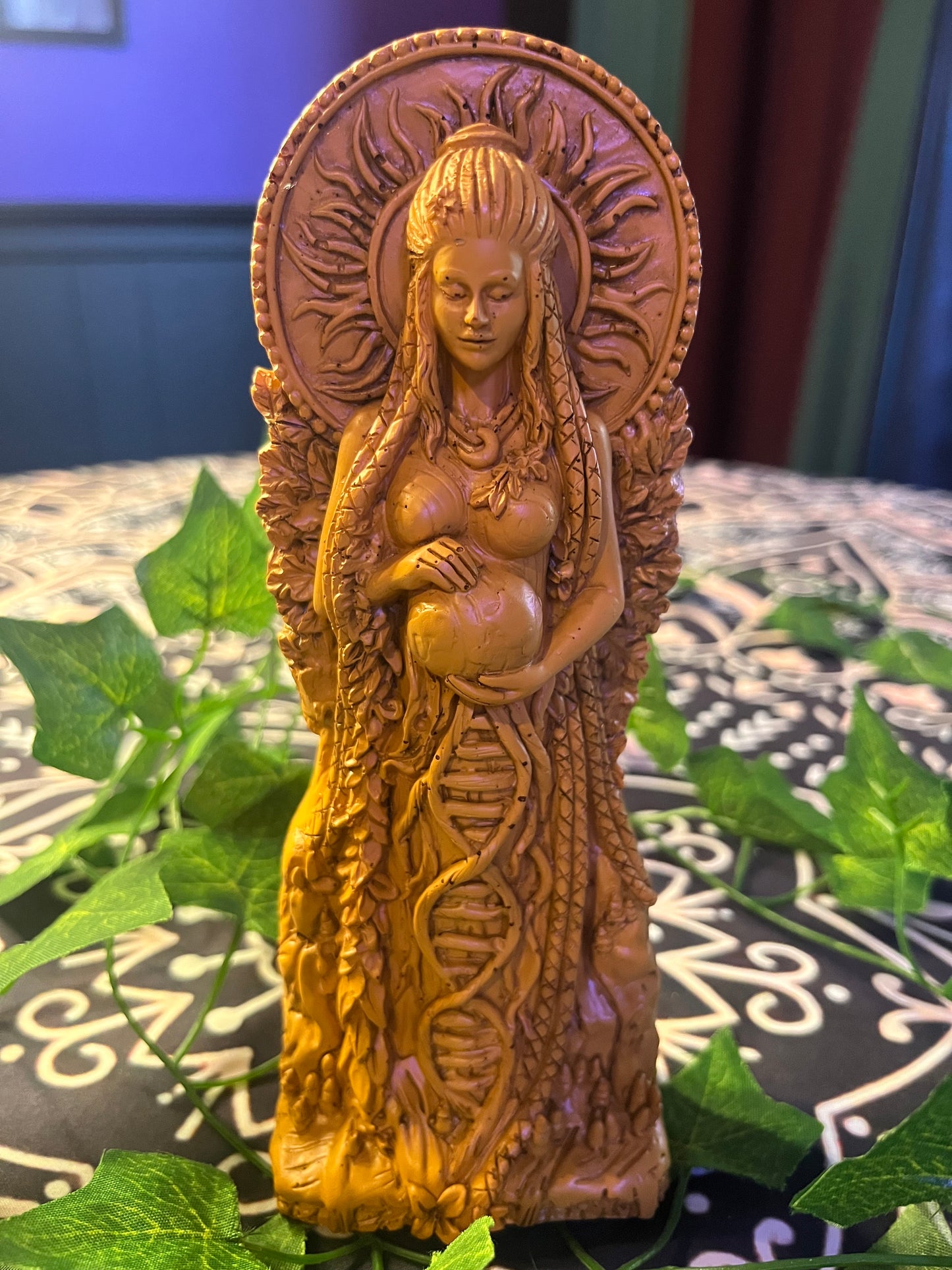 Mother Gaia Resin Statue