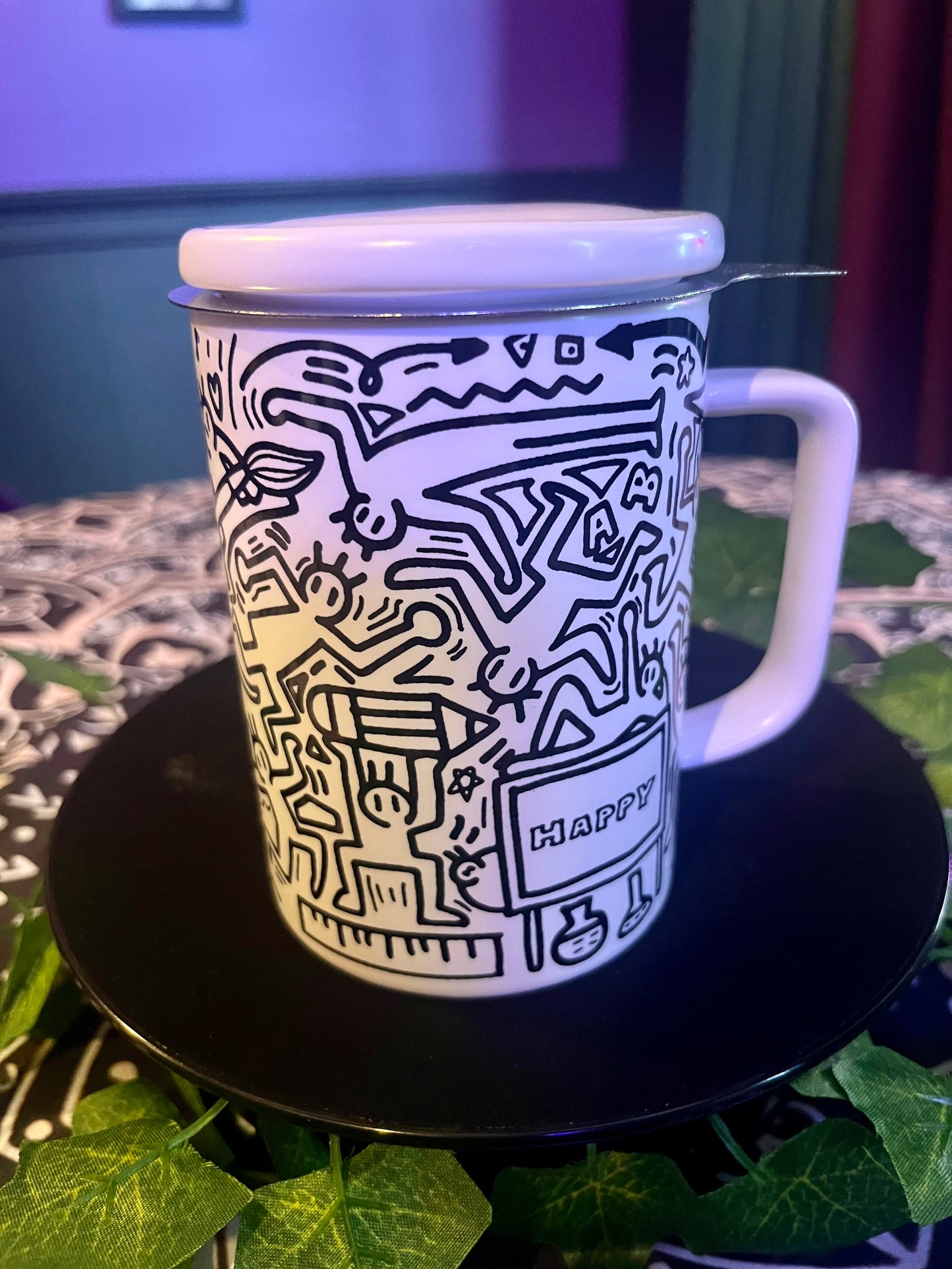 Happy Teacup With Infuser