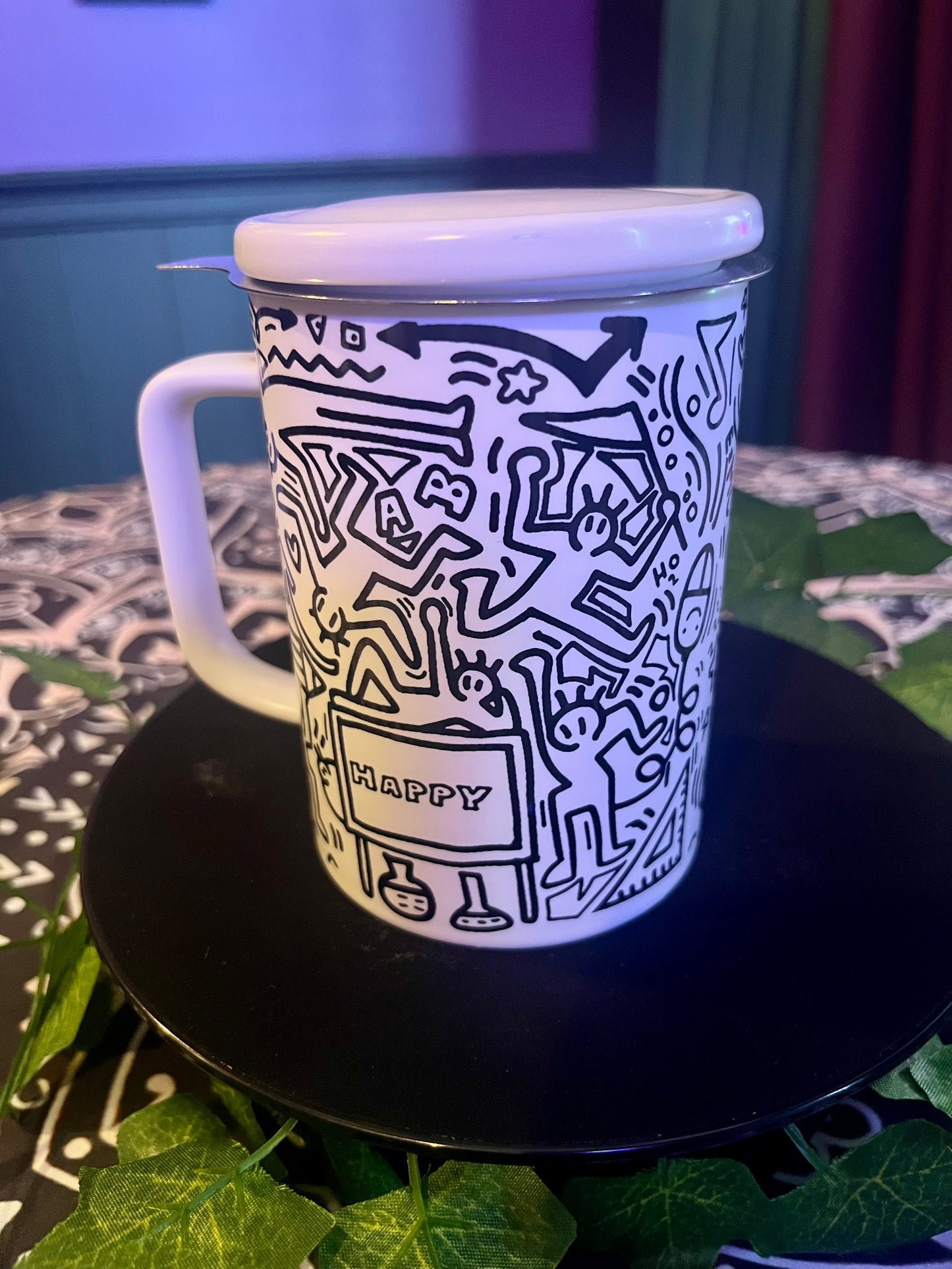 Happy Teacup With Infuser