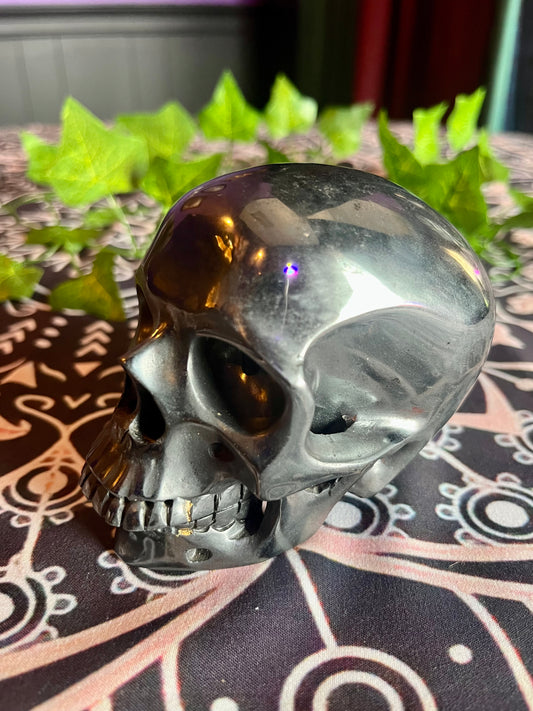 Hematite 5" Skull
