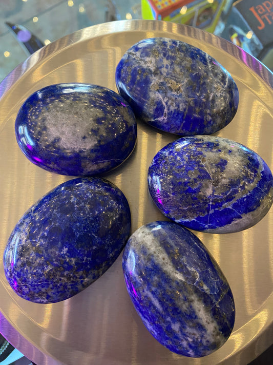 Lapis Lazuli Palm Stone