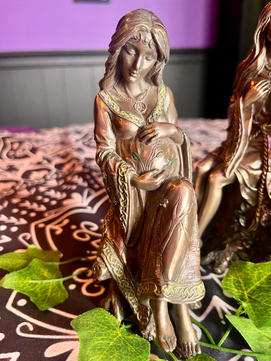 Mother, Maiden, Crone Set Of 3 Statues