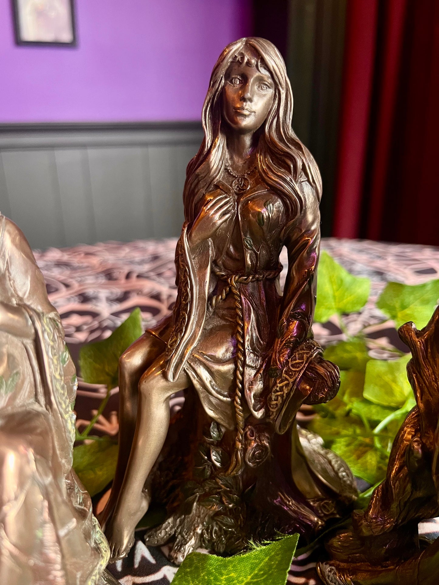Mother, Maiden, Crone Set Of 3 Statues