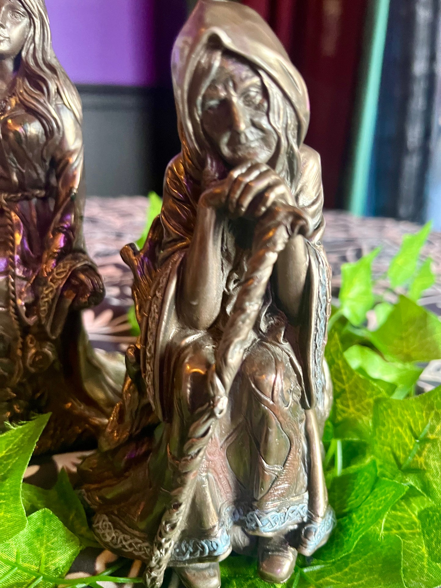 Mother, Maiden, Crone Set Of 3 Statues