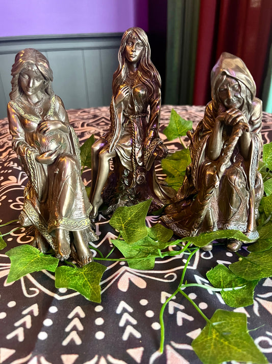 Mother, Maiden, Crone Set Of 3 Statues