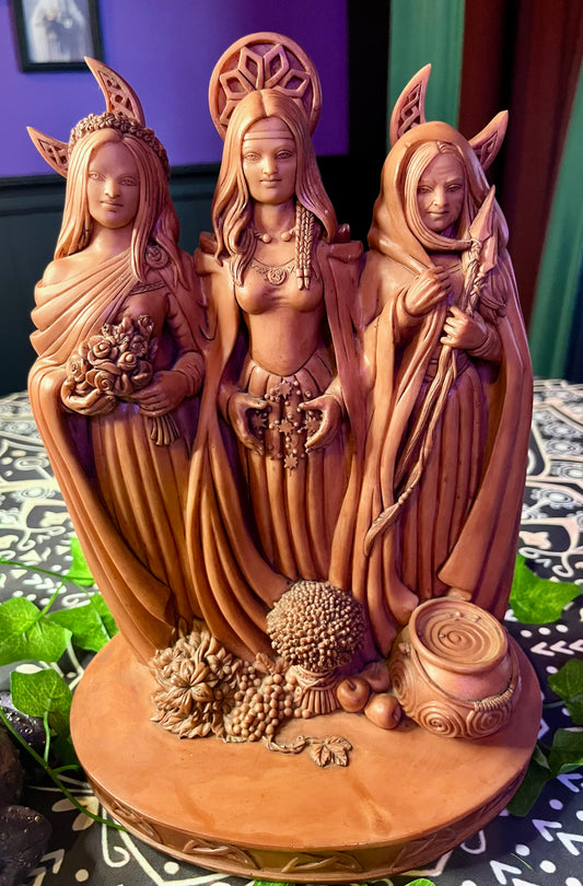 Mother Maiden Crone Statue