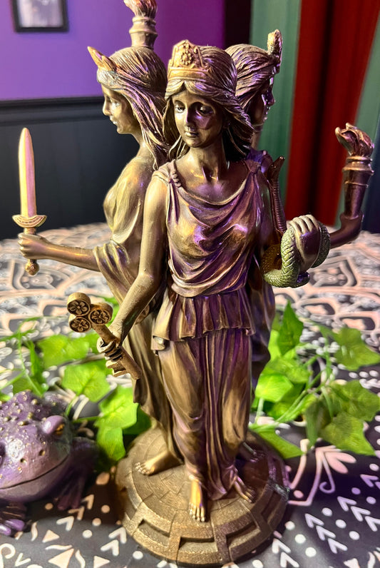 Mother Maiden Crone Statue