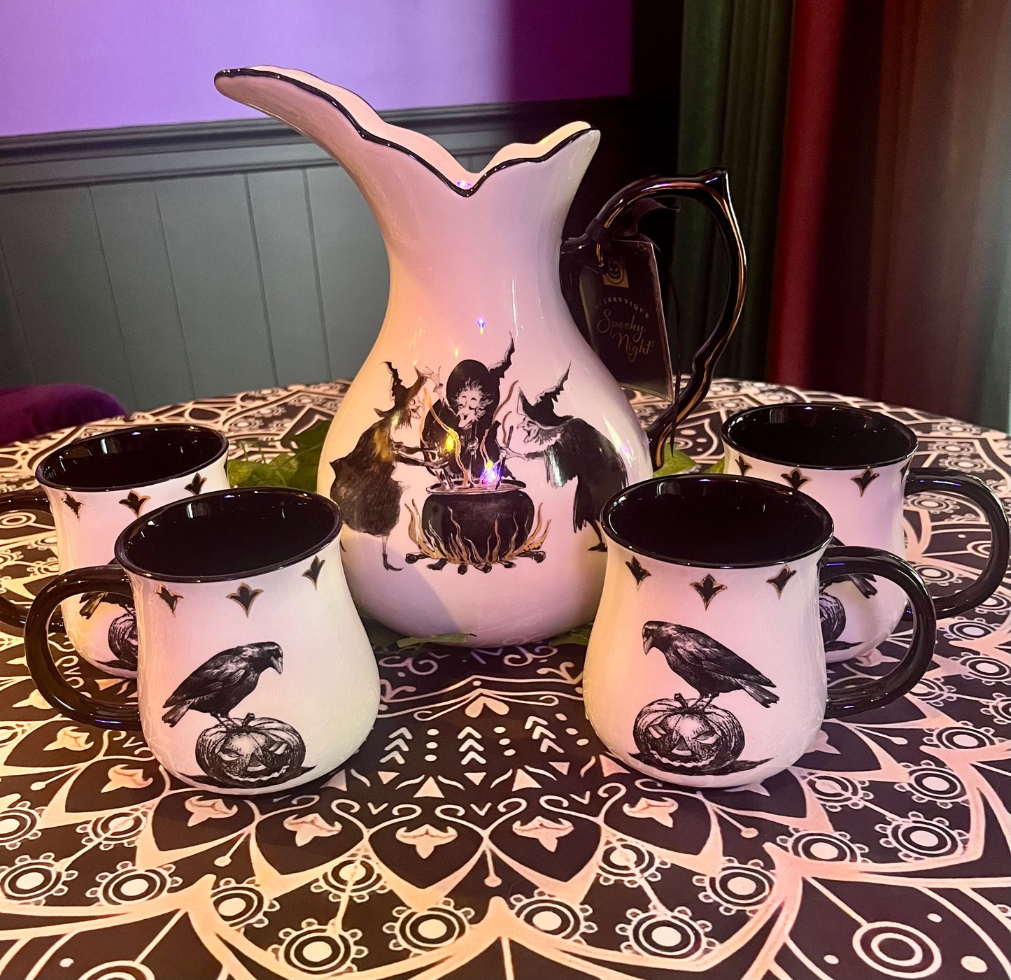 Potter Studio | Racen Tea Pitcher Set 4 Cups