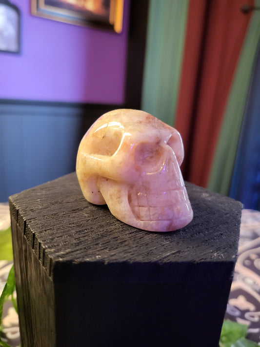 Sun Stone Skull Small