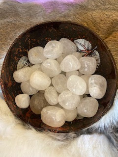 White Quartz Tumbles