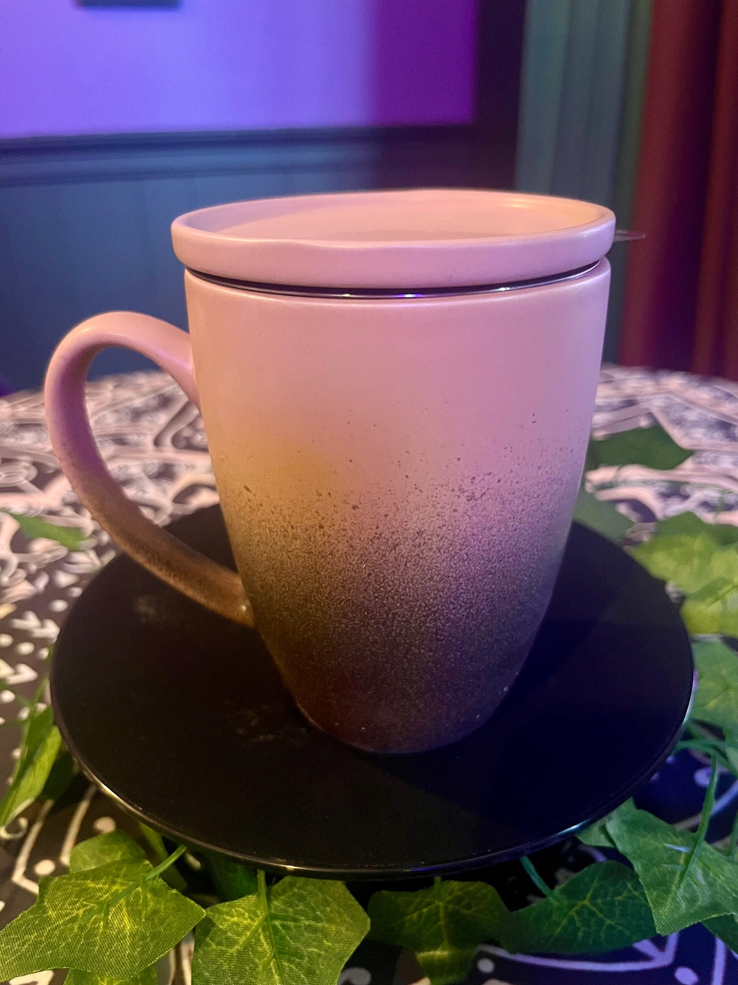 Bosmarlin Ceramic Teacup w/Infuser