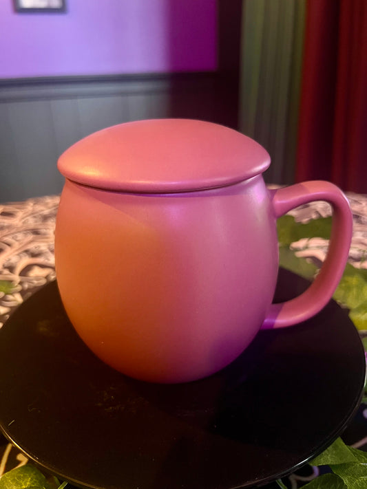Porcelain Tea Cup w/Infuser