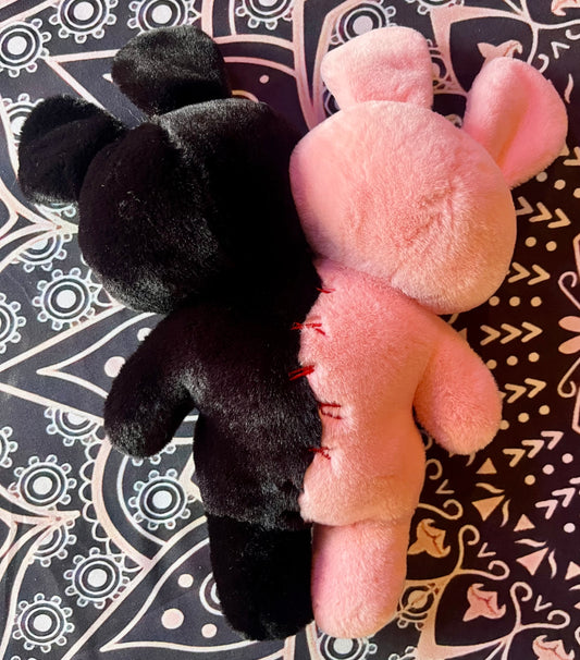 Pink And Black Zombie Bunnies