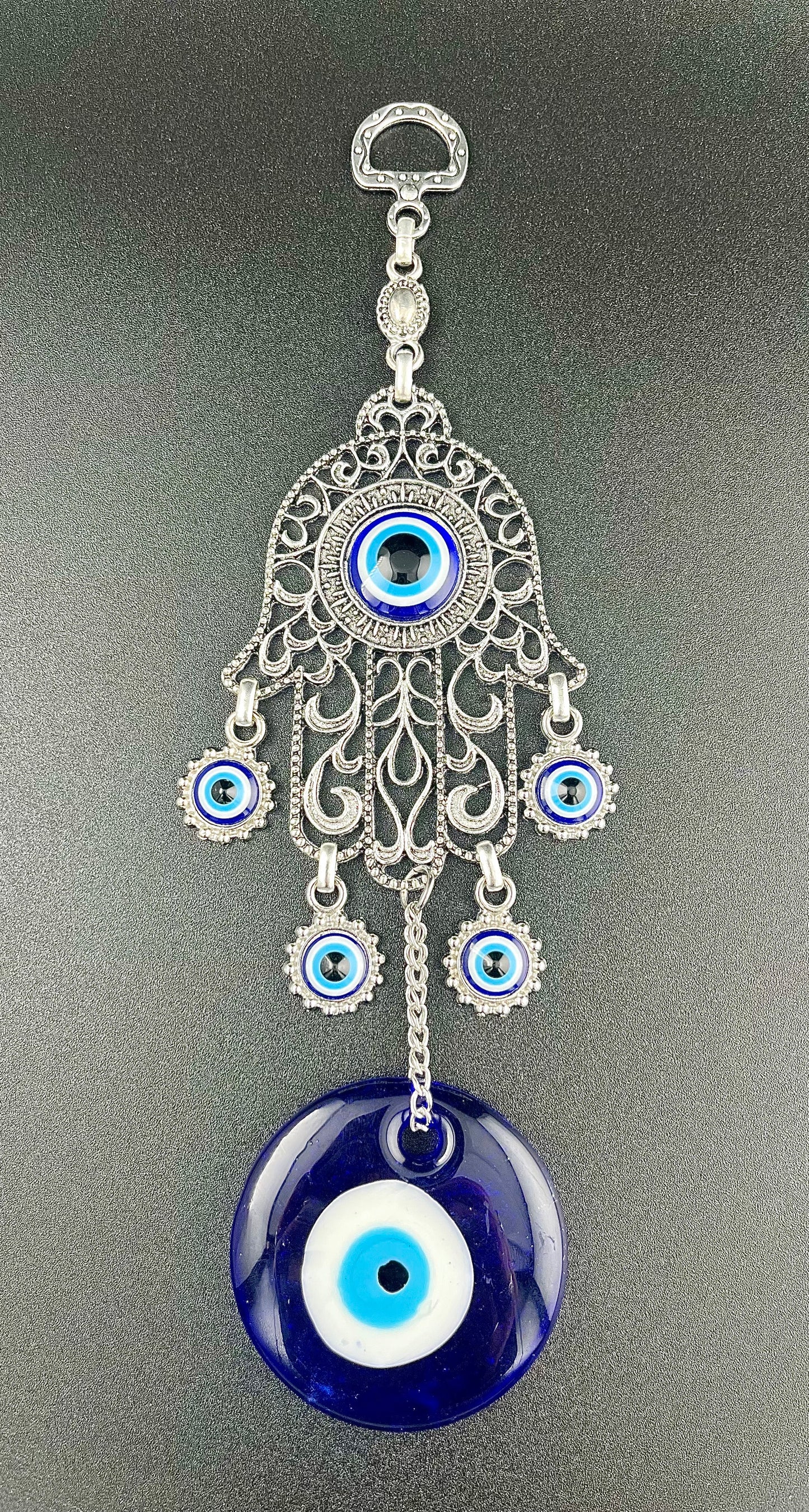 Hamsa Hand With Evil Eye Wall Hanging