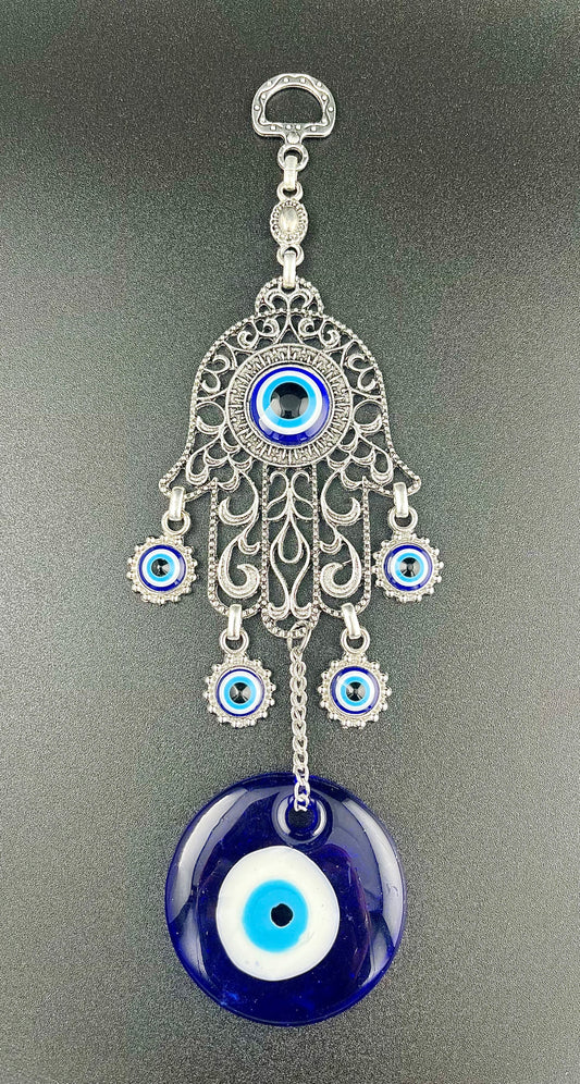 Hamsa Hand With Evil Eye Wall Hanging