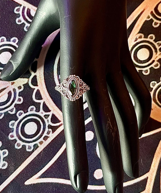 Fluorite Stone Ring