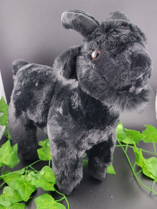 Black Goat Plushie