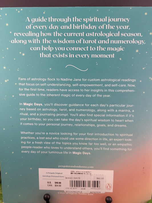 Magic Days - Your Journey Etc By Nadine Jane