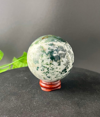 Moss Agate Sphere