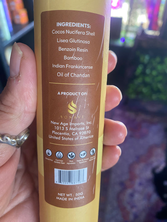 Sonavi Hand Crafted Natural Incense