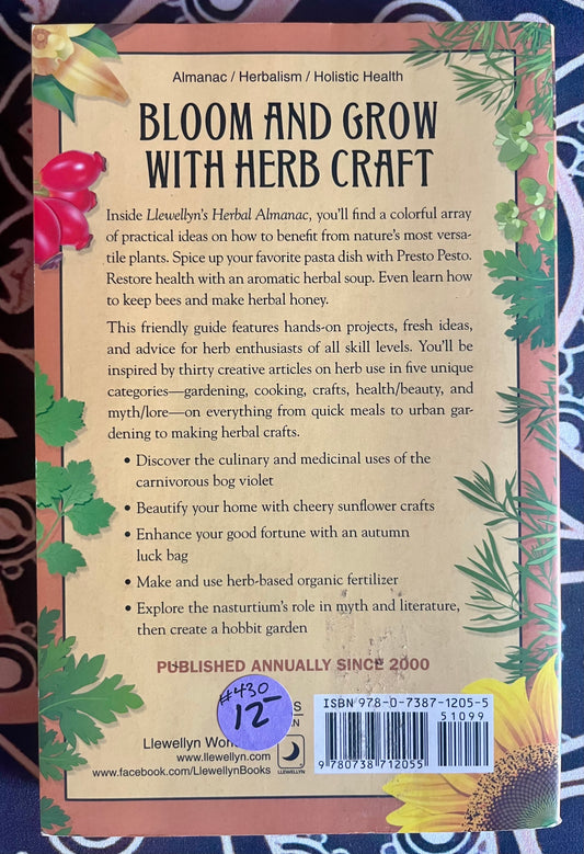Llewellyn’s 2012 Herbal Almanac