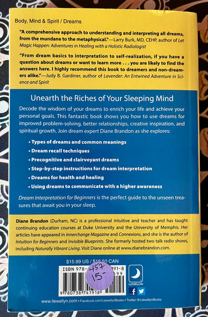 Dream Interpretation for Beginners - Paperback