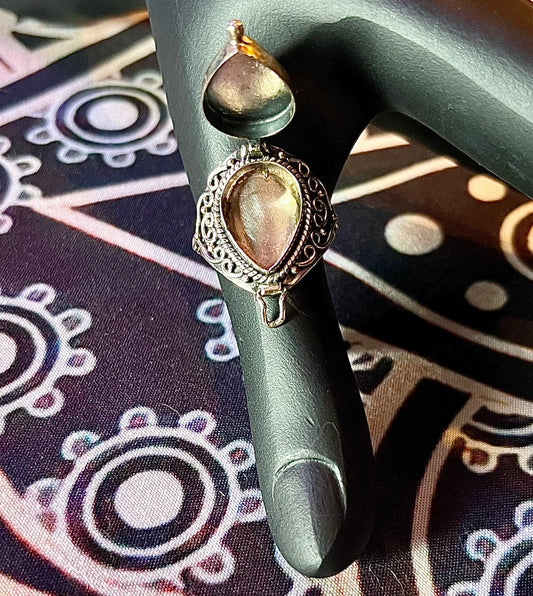 Mystic Topaz Poison Ring