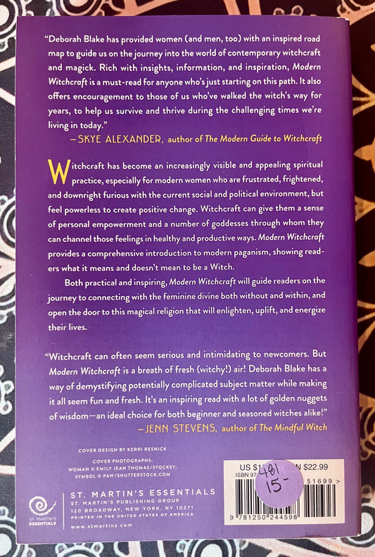 Modern Witchcraft by Deborah Blake - Paperback