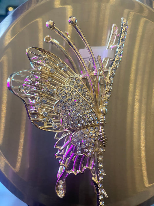 Butterfly Hair Claw