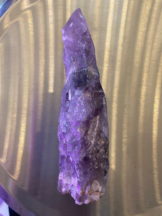 Banded Amethyst Wand